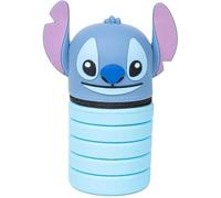 Astuccio multifunzione per bambini con personaggio 3D - Astuccio in silicone trasformabile in portapenne da tavolo, morbido e capiente, ideale per scuola elementare (Stitch)