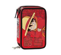 Astuccio One Piece 3 Zip Corredo Completo Scuola