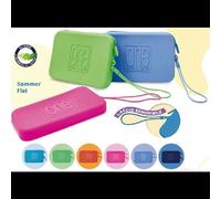 Astuccio One Summer Flat in silicone Blasetti espositore 12 pz. assortiti