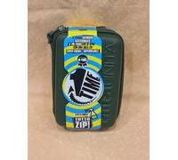 Astuccio Tinta Untia ONE TIME Completo a 3 scomparti 1 zip - NUOVA COLLEZIONE 2025 2026 NON SOLO CARTA (VERDE MILITARE)
