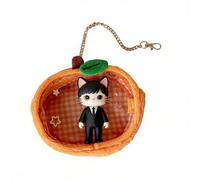 Astuccio organizer - Organizzatore trasparente a forma di frutta per figurine, protezione per bambole di peluche, per bambine e bambini in età prescolare compleanno Natale anno