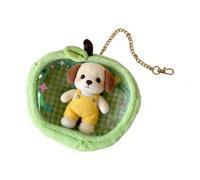 Astuccio organizer | trasparente a forma di frutta per esporre bambole di peluche, per bambine e bambini in età prescolare compleanno Natale anno