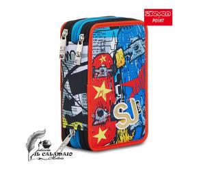 ASTUCCIO ORGANIZZATO ASSORTITO 3 ZIP SEVEN SPEEDLED BOY