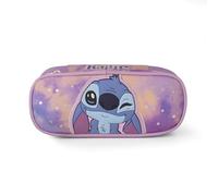 ASTUCCIO Ovale a bauletto Borsello SCUOLA - STITCH con penna magica