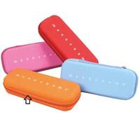 Astuccio Ovale Monocromo Silicone, Arancione - 22,8 x 8,7 cm