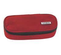 Astuccio Ovale Organizzato Monocolore Borgogna 2024-2025