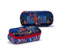 Astuccio Ovale Spiderman Scuola per Bambini