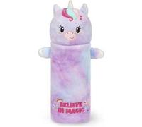 Legami - Astuccio Super Soft, Tema Unicorn, Astuccio soffice, Cartoncino con Disegno da colorare incluso, 100% Poliestere, Super Soft Pencil Case