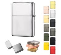 Astuccio per Accendino Compatibile con Zippo, Senza Inserto Copertura Metallica per Accendino con Zippo, Resistente Al vento e All'acqua Astuccio Metallico per Accendino - Durevole e Robusto#7