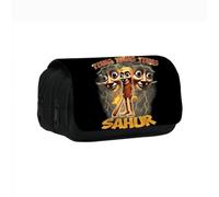 Astuccio per bambini a doppio strato per bambini Astuccio di grande capacità Sahur Adatto per gli alunni della scuola primaria,Style 12