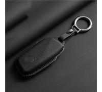 Astuccio per chiave auto Custodia protettiva per chiave auto in pelle con flip completo per BMW Serie 7 G07 G09 G70 G81 XM U06 per M3 2023 per X1 per X7 iX i7 per I20 U11 LCI(K-black ring)