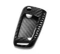 Astuccio per chiave auto Guscio di copertura per chiave auto in fibra di carbonio per GOLF 7 MK7 per GTI 2013-2018 per Golf 7.5 MK7.5(Black carbon)