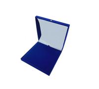 Astuccio per gioielli collana. Dimensioni: 16,5x16,5,5. Altezza: 6,3 cm. Set 10