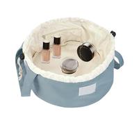 Astuccio per il trucco con coulisse - organizer per il trucco pieghevole, astuccio portatile di bellezza | astuccio da toilette di grande capacità, borsa da viaggio per matrimoni, viaggi d'affari, se