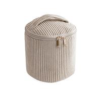 Astuccio per il trucco da donna, con manico e di , organizzatore cosmetico da viaggio e borsa per WC, per casa, scuola, ufficio, esterno, campeggio, forniture per il trucco, b, Se