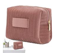 Astuccio per il trucco impermeabile, astuccio per il trucco da viaggio, astuccio cosmetico con cerniera di grande capacità, per cosmetici morbidi per la casa, la palestra, l'hotel, la borsa della mia