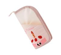 Astuccio per il trucco in piedi, impermeabile, pieghevole, antimacchia, organizer per spazzolino da denti, per spazzolino da denti, per spazzolino da denti, da viaggio, hotel, bagno, casa, brevi