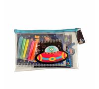 Astuccio per la Scuola con Accessori Inca Nave spaziale [13 Pezzi]