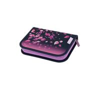 Astuccio per la scuola pieghevole Herlitz senza attrezzatura 2 infradito - Organizer con elastici, imbottito, mix di motivi e colori 2025 (20,5 x 14 x 3,8 cm)