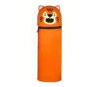 Astuccio per lega mi Tiger,Astuccio Animali, Grazioso e Comodo Manico in Silicone, Facile da Trasportare e Appendere, può Essere Utilizzato come Portapenne e Astucci, Robusto e Durevole (Tiger)