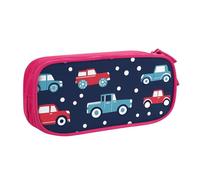 Astuccio per matite a forma di auto con cartoni animati, per ragazzi e ragazze, grande astuccio per penne da scrivania, organizer per cancelleria, astuccio per la scuola, ufficio, borsa per il trucco