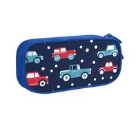 Astuccio per matite a forma di auto con cartoni animati, per ragazzi e ragazze, grande astuccio per penne da scrivania, organizer per cancelleria, astuccio per la scuola, ufficio, borsa per il trucco