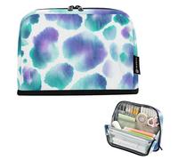 Astuccio per matite a pois morbidi, astuccio con cerniera, astuccio carino per ragazze, cartoni animati, adulti e bambini, organizer per il rientro a scuola