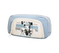 Astuccio per matite a tema anime Kirigaya Kazuto, per studenti, Yuuki, Asuna, AsadaShino, grande capacità, con stampa di cartoni animati, astuccio con cerniera, idea regalo per la scuola, per ragazzi