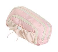 Astuccio per matite ad alta capacità, multi scomparti, portapenne, organizer per penne, trousse da viaggio per trucchi da donna, multiuso, per ufficio, scuola, B