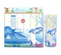 Astuccio per matite arrotolabile, grande astuccio per matite estetico, astuccio per matite, astuccio cosmetico, astuccio per matite, astuccio per penne, forniture scolastiche per studenti, Ascensione