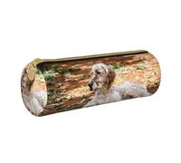 Astuccio per matite, Astuccio per penne Astuccio per matite portatile Astuccio in pelle Borse per cancelleria, Setter inglese Autunno Animali Cani Inglese