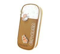 Astuccio per matite Capibara, astuccio per matite Capibara - Materiale scolastico Capibara, astuccio per ragazze | Organizer da scrivania, astuccio per penne di grande capacità, astuccio per matite co