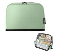 Astuccio per matite con cerniera Astuccio per matite Borse per ragazze adolescenti Astuccio per penne Ragazzo Animale Cancelleria Bambini Rientro a Scuola Forniture Gradiente Soft Green Blur