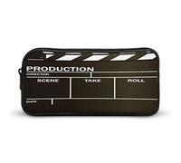 Astuccio per matite con ciak per film Astuccio per penne carino Astuccio per cosmetici Organizer per scatola di pecil per ufficio di viaggio