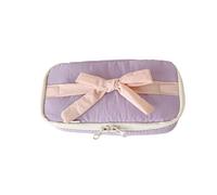 Astuccio per matite con grande capacità Carino Archi Astuccio per matite Materiale Scuola Per L'Organizzazione Di Marcatori E Accessori Archi Bag Box Bowknot School Office Supplies, Viola