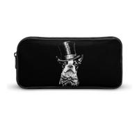 Astuccio per matite con motivo cane Boston Terrier, portapenne, astuccio per trucchi, organizer