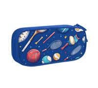 Astuccio per matite con palla sportiva, per ragazzi e ragazze, grande borsa per penne da basket, baseball, organizer per cancelleria da scrivania, astuccio per matite per scuola e ufficio, borsa per