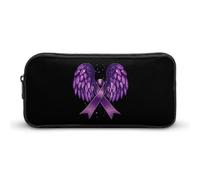 Astuccio per matite con scritta "Alzheimer's Awareness", grazioso astuccio per penne e cosmetici, organizer per viaggi, ufficio