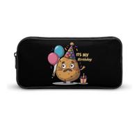 Astuccio per matite con scritta "Its My Birthday", grande capacità, per penne, cancelleria e trucchi
