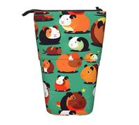 Astuccio Per Matite Cute Guinea Pig Borsa Matite Scomparti Astuccio Cartoleria Grande Capacità Portamatite Borsa Per Scuola, Ufficio, Collegio