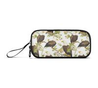 Astuccio per matite di grande capacità, per bambini, scuola media, leggero, divertente, con uccelli calvi