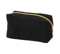 Astuccio per matite, estetico e in velluto a coste, grande capacità, astuccio per cancelleria, tinta unita, organizer per matite per materiale scolastico, studenti, insegnanti, ragazze, adolescenti