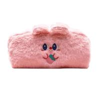 Astuccio per matite in peluche, astuccio per matite in peluche, astuccio per penne scolastiche, astuccio per il ritorno a scuola, astuccio estetico per matite estetiche con orso per studenti