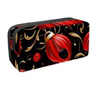 Astuccio per matite, Lady Beetle F, con cerniera, impermeabile, per ufficio, cancelleria per adolescenti, ragazze, adulti, studenti, Multicolore, Taglia unica, Astuccio