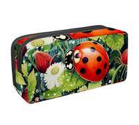 Astuccio per matite, Lady Beetle G, con cerniera, impermeabile, per ufficio, cancelleria per adolescenti, ragazze, adulti, studenti, Multicolore, Taglia unica, Astuccio