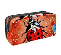 Astuccio per matite, Lady Beetle K, astuccio con cerniera, impermeabile, per ufficio, cancelleria per adolescenti, ragazze, adulti, studenti, Multicolore, Taglia unica, Astuccio