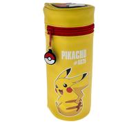 Blueprint Collections Astuccio Pokemon | Design a forma di barile Pikachu | Articoli per la scuola per bambini e cancelleria Pokemon
