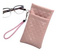 Astuccio per Occhiali - Custodia Organizzatrice Sottile Morbida per Occhiali - Borsellino Leggero E Sottile Con Doppie Tasche Per Uomo Donna Bambino Viaggio Outdoor Casa Famiglia Auto Amici