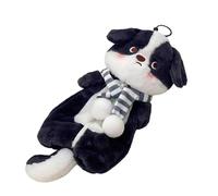 Astuccio per penne a, di grande capacità, astuccio in peluche per matite, per bambini, ragazze, studenti, classe universitaria, viaggi, cancelleria quotidiana, righello, mare, b, la