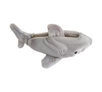 Astuccio per penne - Astuccio per penne in morbido peluche a forma di squalo | Astucio per bambini | Supporto fisso lavabile | Astucio per pene Materiale scolastico per ragazze Studenti adolescenti